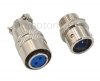 Socket 2pin DIN jack + plug, 12mm